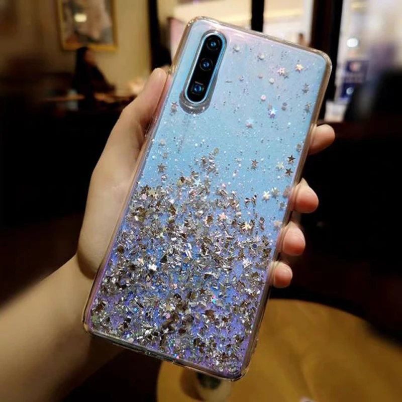 Мягкий блеск Звездное чехол для телефона для samsung Galaxy A50 A70 A20 A30 A40 A10s Note 8, 9, 10, 10 pro s9 s8 плюс s10 плюс мягкий ТПУ чехол с мультипликационным рисунком