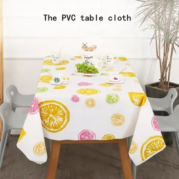 

Nordic wind waterproof oil-proof table mat no-wash tablecloth tea table mat household European tablecloth
