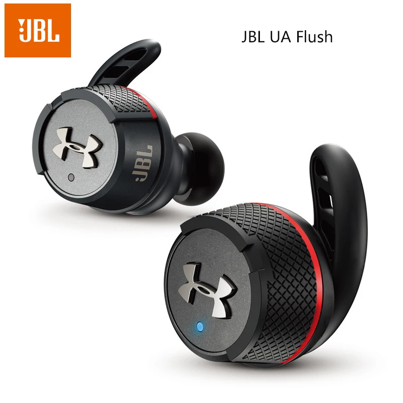 JBL мкА FLASH TWS в ухо беспроводной Bluetooth V4.2 наушники спортивные туры беспроволочные водонепроницаемые наушники с зарядным устройством и микрофоном