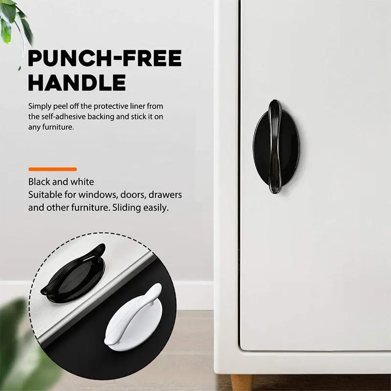 Простая маленькая ручка самоклеящаяся для шкафа гардероба дверного ящика стеклянной двери клейкая