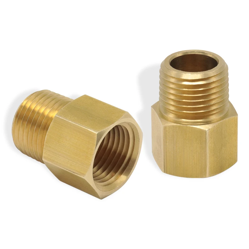 2шт 1/8 &quot1/4&quot 3/8 &quot1/2&quot латунный шланг труба штуцер редуктор адаптер и равный