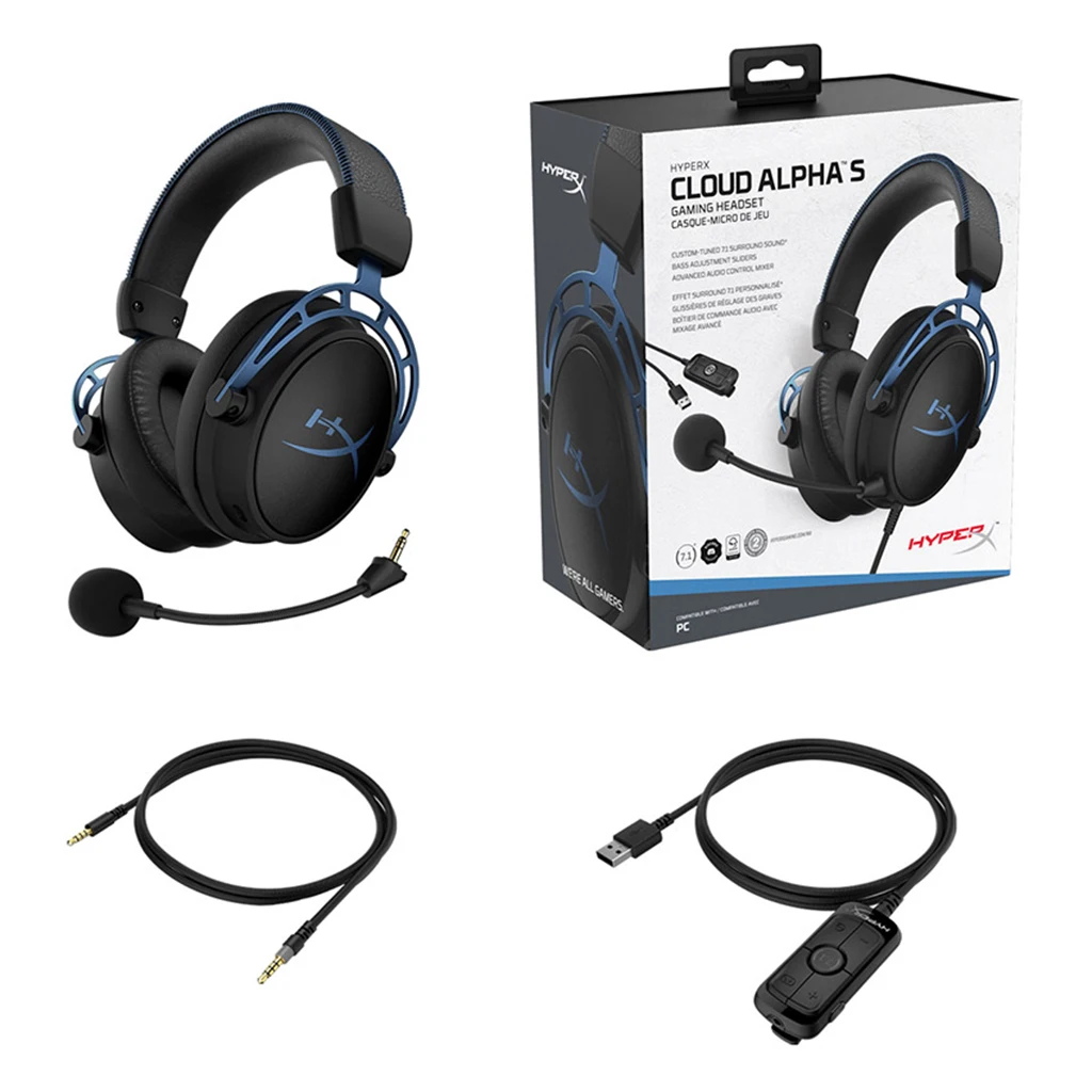 HyperX Cloud Alpha S Cloud Gaming Headphone with Microphone