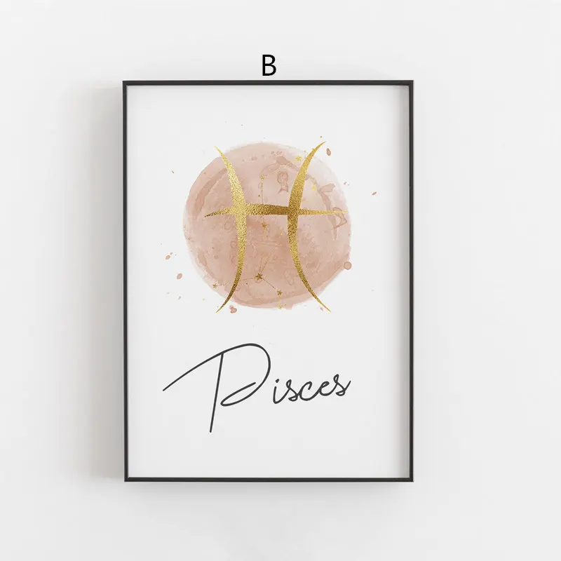 Constellation-Astronomy-Stars-Poster-Home-Decor-Canvas-Painting-Watercolor-Astrology-Sign-Paintings-Kids-Living-Room-Decoration (5)