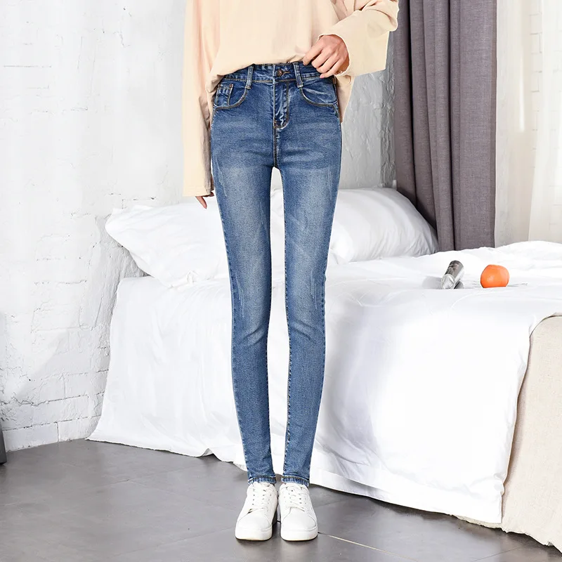 Jeans Woman High Waist Skinny Pencil Pants Jeans for women 2020