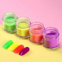 DIY ногтей прозрачный сплошной цвет блестящие пудры карамельный цвет ногтей инфильтрация порошок матовый погружающийся порошок ногтей искусство