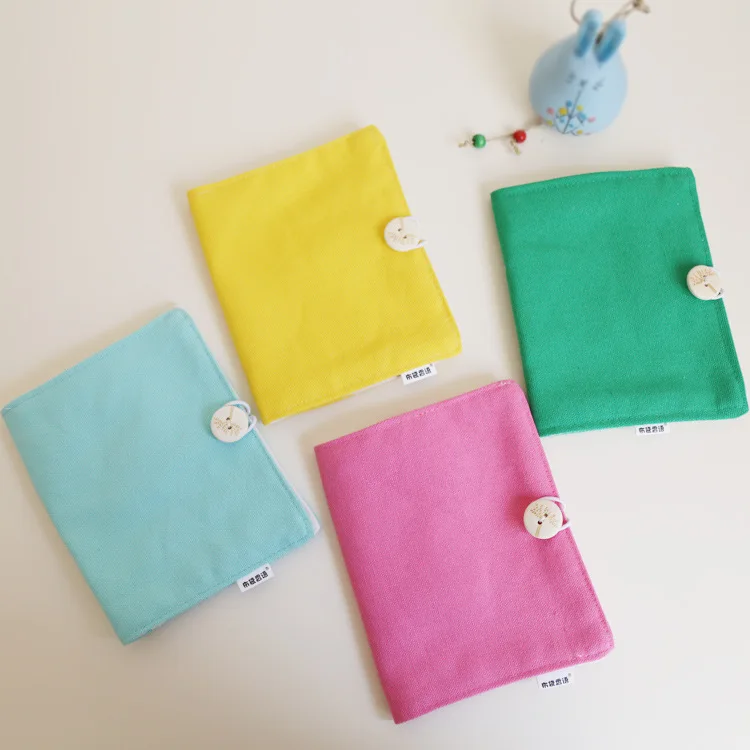 

Summer Candy-Colored Sanitary Napkin Storage Bag Canvas Two-fold Aunt Towel Bag Girl'S Carrying Sanitary Napkin Bag