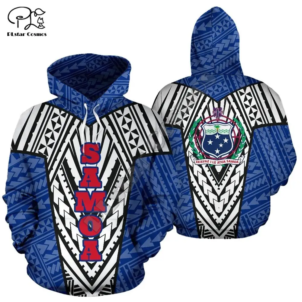 

New Brand Island Country Flag American Samoa Polynesian Culture Retro Tattoo Tracksuit Men/Women 3DPrint Funny Casual Hoodies 23