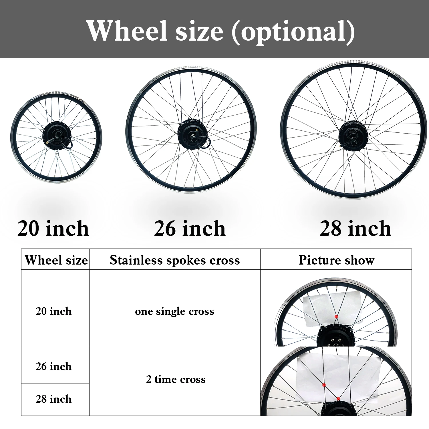 36V 250W eBike конверсионный Комплект Переднее моторное колесо ступицы 26 28 Inch легкий Электрический велосипед Ebike конверсионный комплект с функци... 36V 250W eBike конверсионный Комплект Переднее моторное колесо ступицы 26 28 Inch легкий Электрический велосипед Ebike конверсионный комплект с функци...