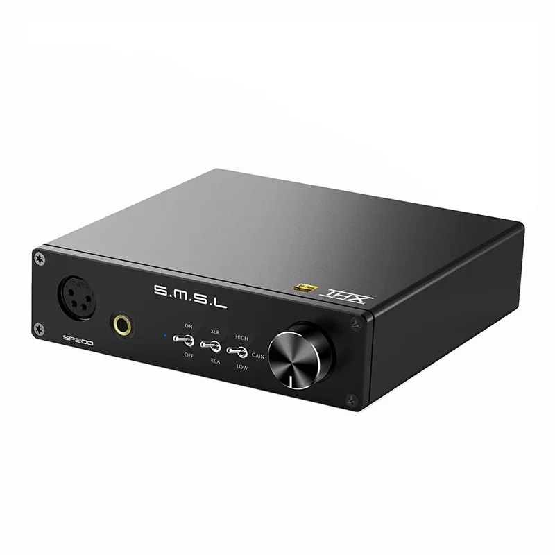SMSL SP200 THX hp Amp XLR баланс усилитель для наушников низкий уровень шума THX AAA 888 Предварительный усилитель