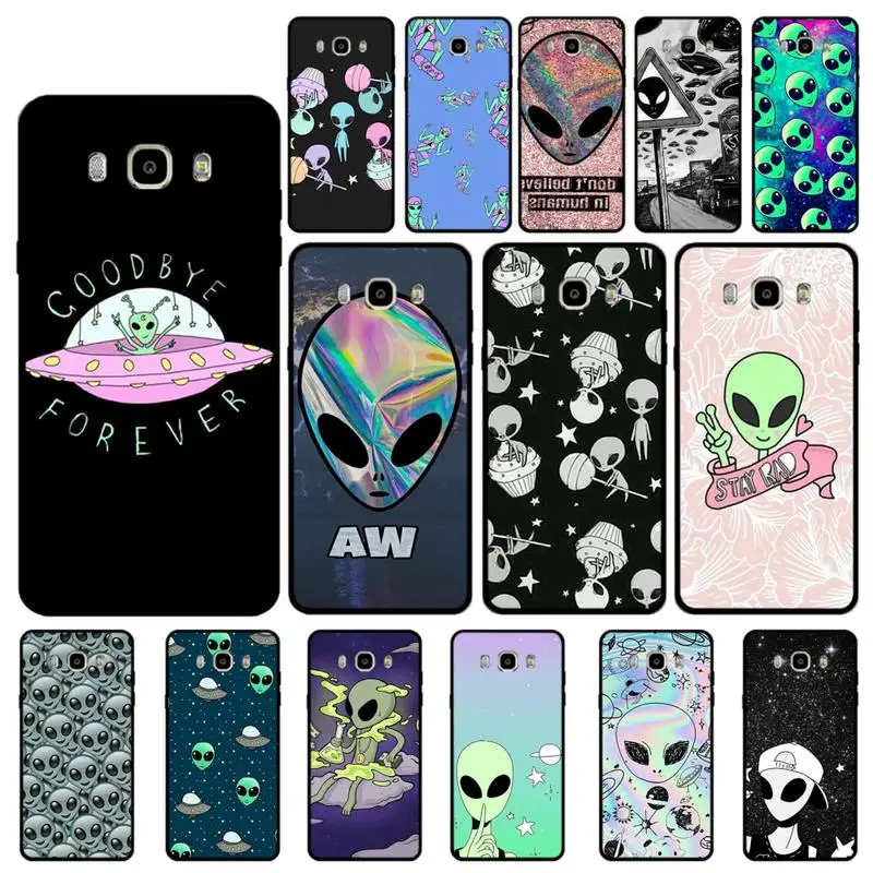 MaiYaCa чужой верь НЛО ET милый DIY Роскошный чехол для телефона Samsung J4 PLUS J7PRO J5 J6 J7 PRIME 2016