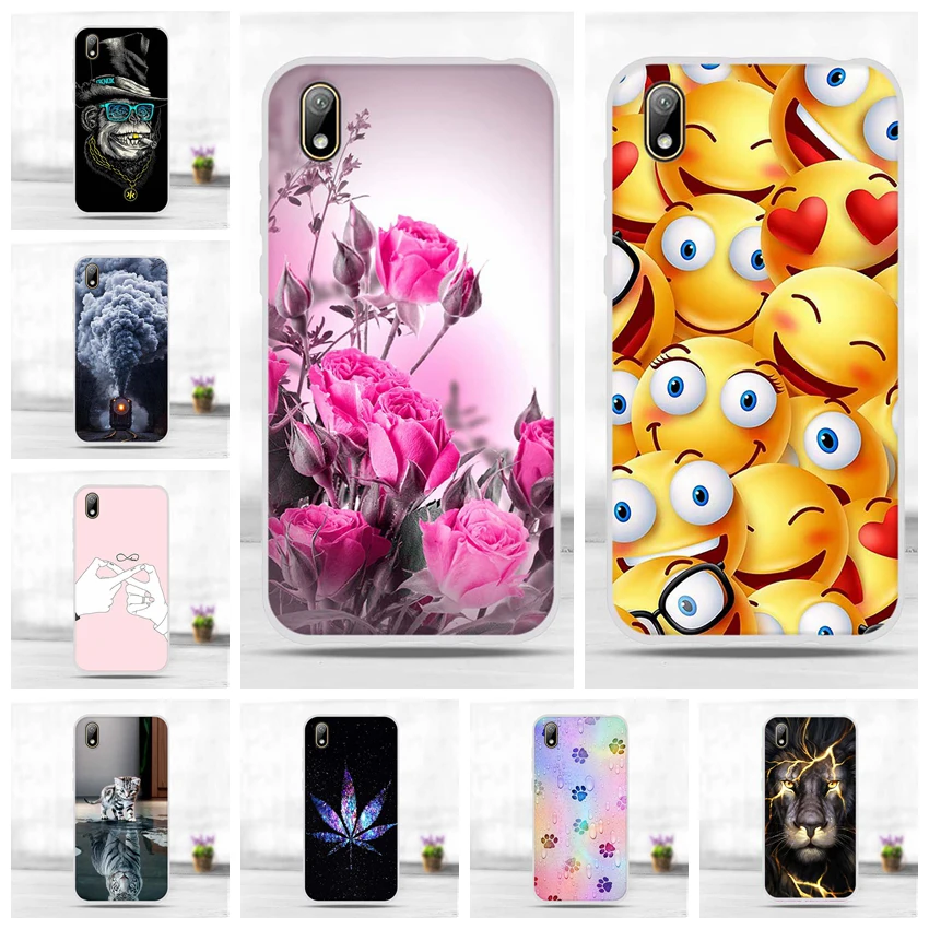 

Coque For Huawei Y5 2019 Silicon Case Cute Phone Cover For Honor 8s Case Cover Soft TPU Patterned Funda Bumper 5.71" For Honor8s