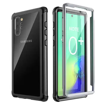 

Shockproof Case for Samsung Galaxy Note 9 10 Plus Full Body Case Note10 Drop Resistant 360 Protect Case Cover for Note10+ Coque