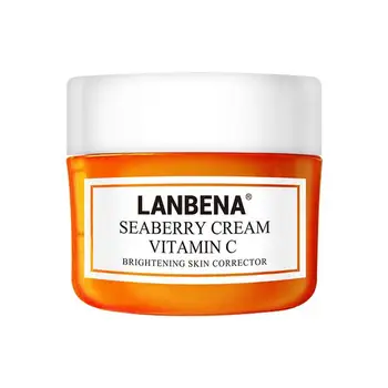 

LANBENA Vitamin C Face Serum Whitening Skin Care Makeup Eye Improving Dull Patches Essence Firming Base Freckle Crea P6H7