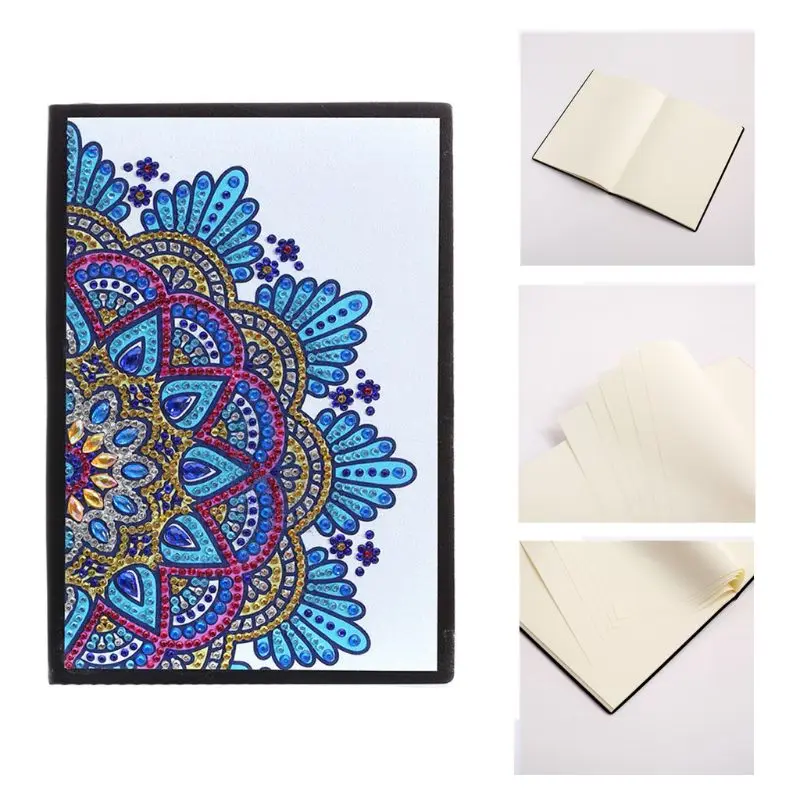 Diamond Painting Cover Classic Notebook Subject Notebooks Sketchbook Hardcover Q6PE