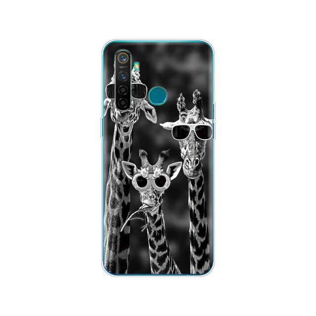 Realme 5 Case RMX1927 Silicon Soft Phone Cover For OPPO Realme 5 Pro RMX1971 Realme5 5Pro TPU Back Coque Capa Funda