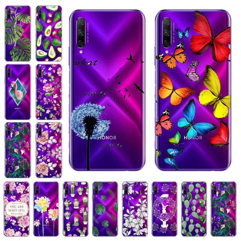 

Transparent Clear Case For Huawei Honor 9X Pro Case Transparent Clear Cover Honor 9X Pro Covers Back Coque Fundas