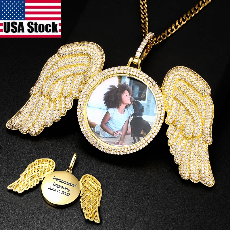 Angel Wings Memory Medallions Custom 