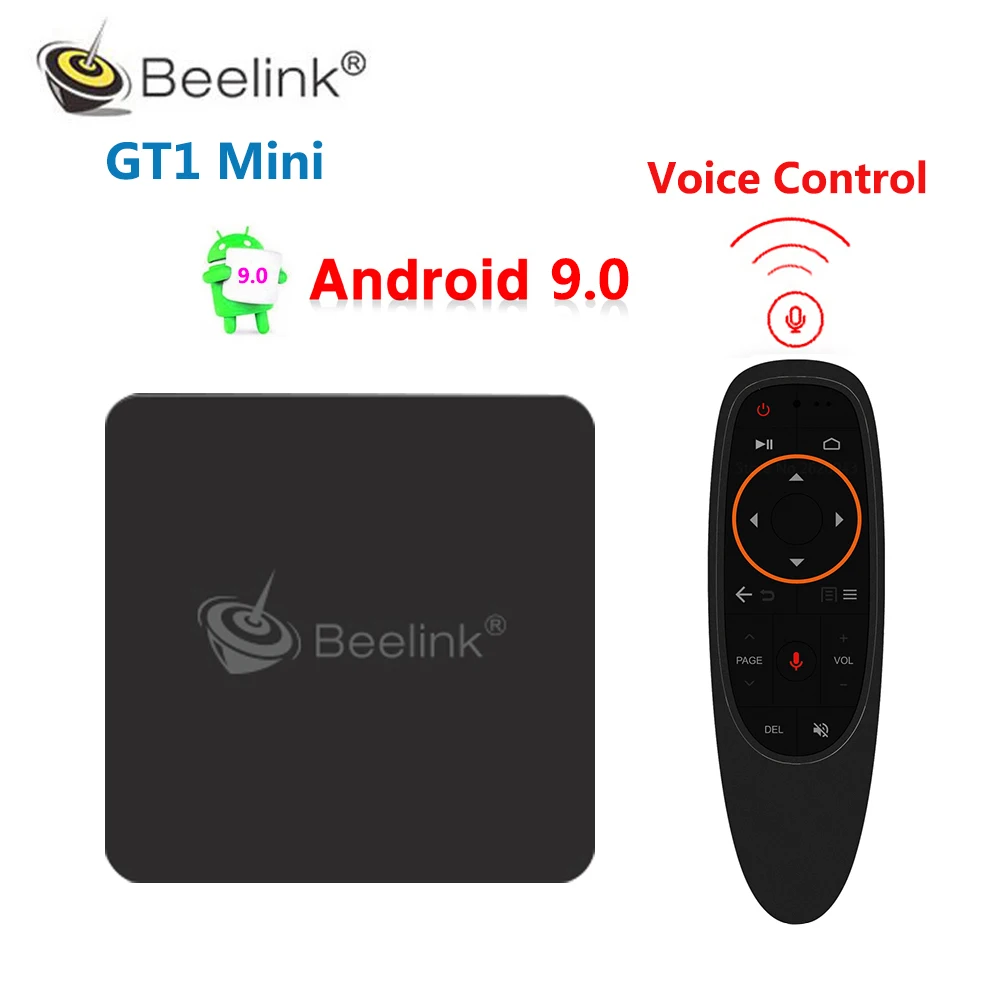 

GT1 MINI Android 9.0 Smart Set Top Box 4GB DDR4 64GB Android TV Box 1000M 2.4G 5G Wifi 4K HD Tv Box Android Media Player