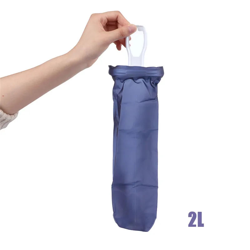 Men Women Reusable 1.6L / 2L Enema Bag Kit Silicone Anal Douche Vaginal Colon Irrigation Vaginal Cleaning Flusher Constipation - Цвет: 2L