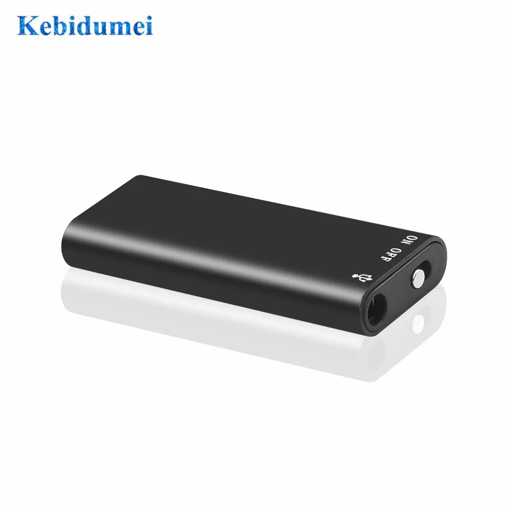 Kebidumei 8G Мини цифровой Аудио Диктофон MP3 музыкальный плеер стерео 3 в 1 8 Гб Память USB