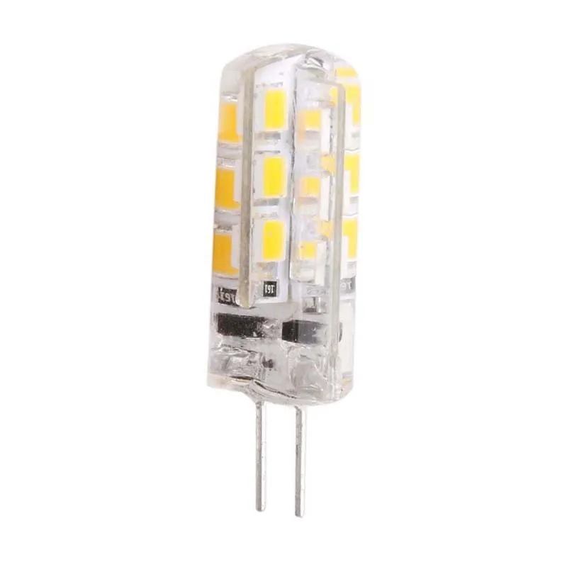 Новый G4 3 Вт 24 3014 SMD СВЕТОДИОДНЫЙ лампы 220v теплый белый|Светодиодные и трубки| |