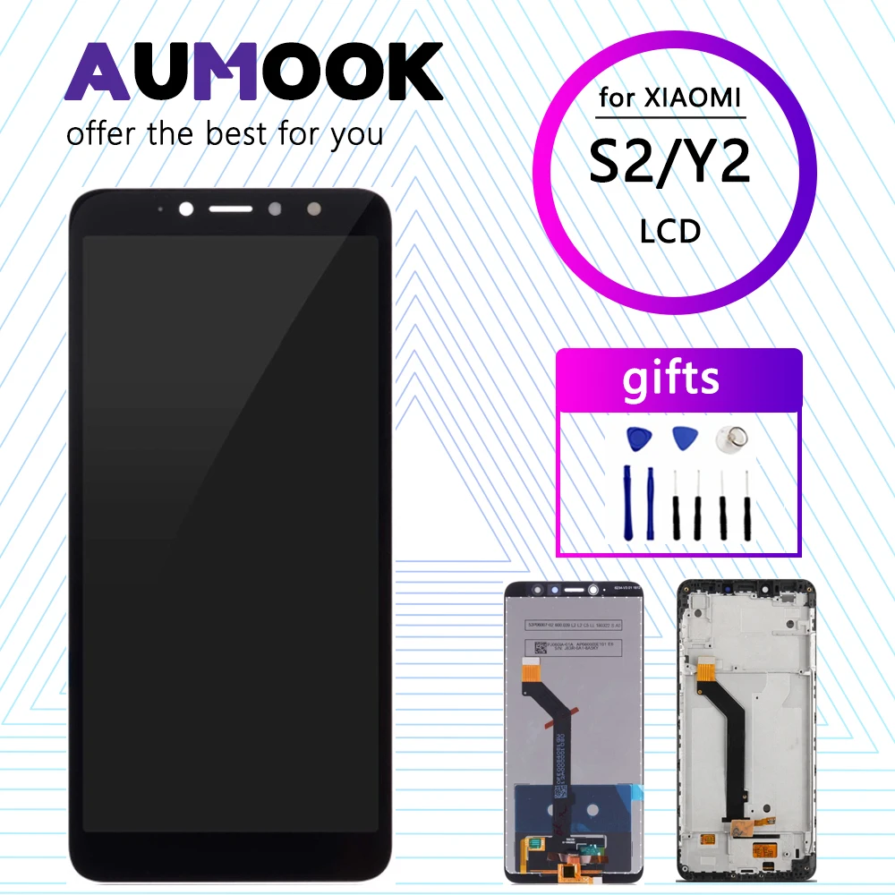 

For XiaoMi Redmi S2 5.99 inch LCD Display Touch Screen Digitizer With Frame for Redmi Y2 Display Assembly LCD Replacement Parts