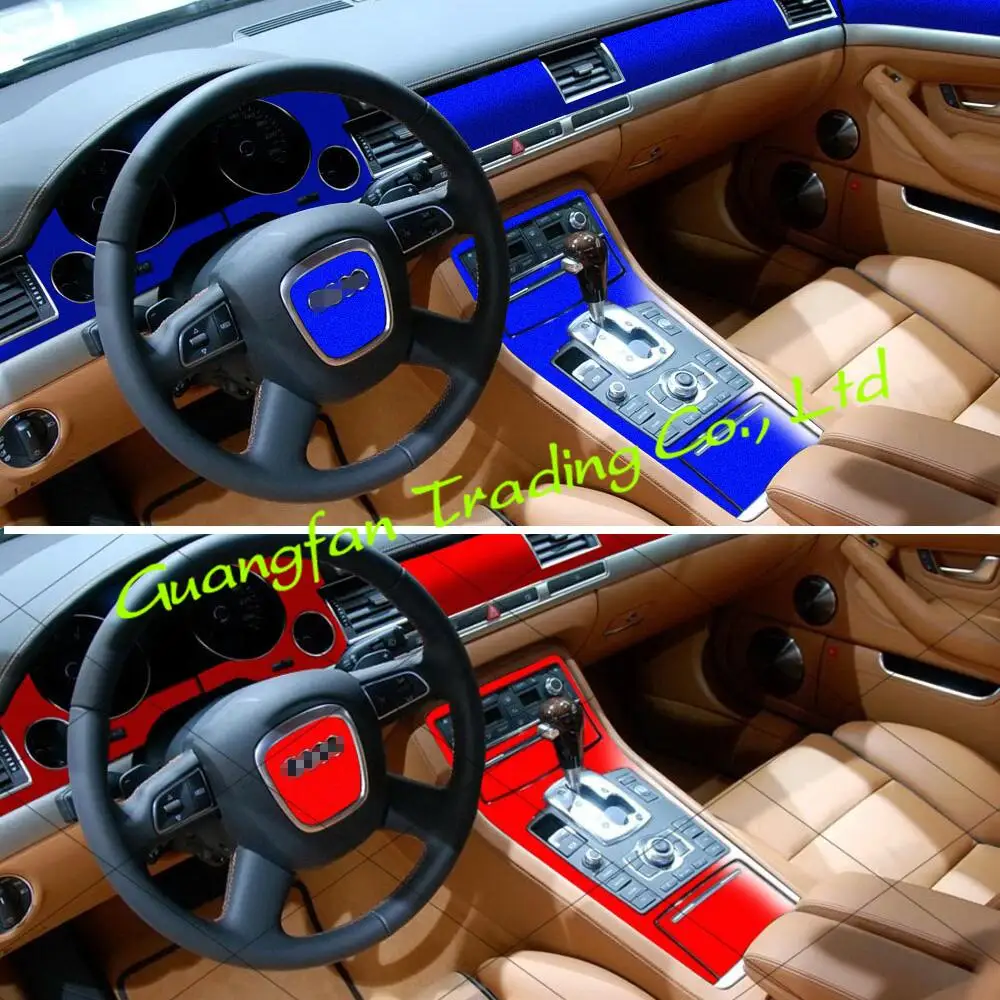 Cornice Rivestimento Pannello Navigatore GPS In Fibra Di Carbonio Per Audi B8 S4 S5 - Interni Auto Lusso, Antigraffio