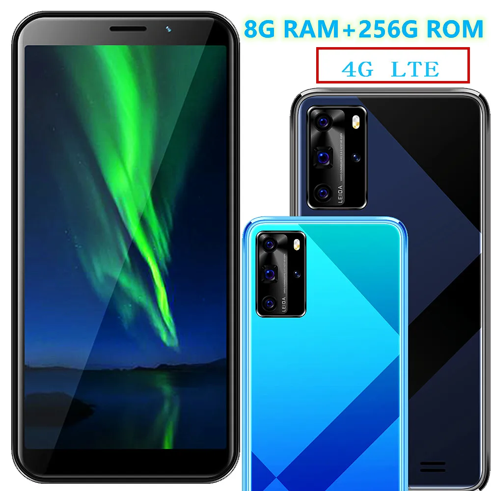 Смартфон X3 Pro 8 ГБ ОЗУ 64 ГБ/256 Гб ПЗУ LTE 13 МП Android 7 0 дешевый сотовый телефон