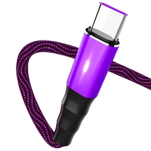 Кабель Micro USB для быстрой зарядки, нейлоновый кабель для зарядки и синхронизации данных для мобильных телефонов, Android, кабель для зарядки samsung iPhone, кабель lightning