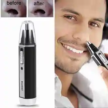 

Rechargeable Electric Men Nose Ear Hair Trimmer Clipper Beard Eyebrow Shaver Razor Face Hair Removal Eye Trimmer