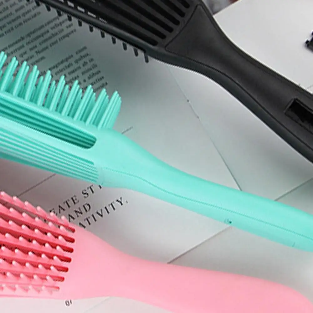 Eight claw Comb Straight Curly Hair Comb Plastic Breathable Fluffy Oil Massage Comb Essential Octopus Ribs 5