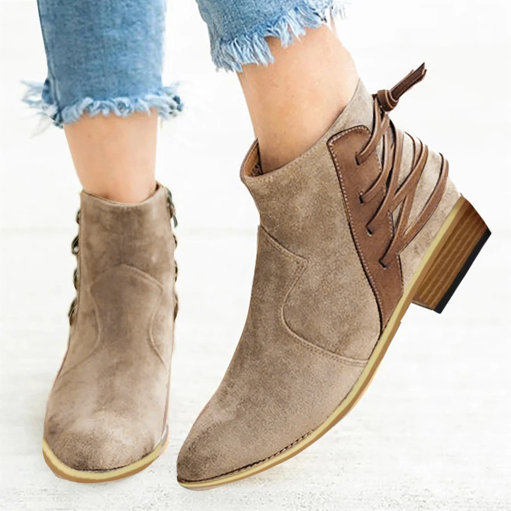 women's short casual boots