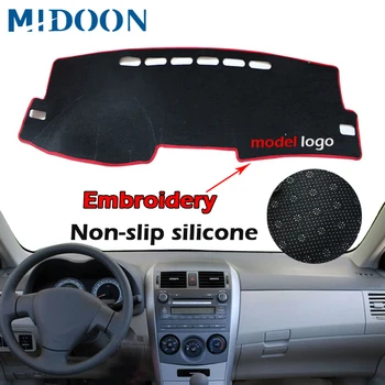 

Dash Mat Dashmat Dashboard Cover Sun Shade Dash Board Cover Carpet For Toyota Corolla E140/E150 2006 2007 2008 2009 - 2013