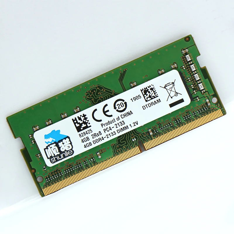Ноутбук с оперативной памятью SKHynixDDR4 4 Гб SODIMM 2400 МГц 2666 МГц 2133 МГц 1,2 в