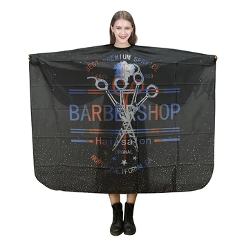 

140x160CM Hairdresser Capes Salon Barber Cutting Hair Waterproof Cloth Salon Barber Gown Cape Hairdresser Hair Dresser Wrap