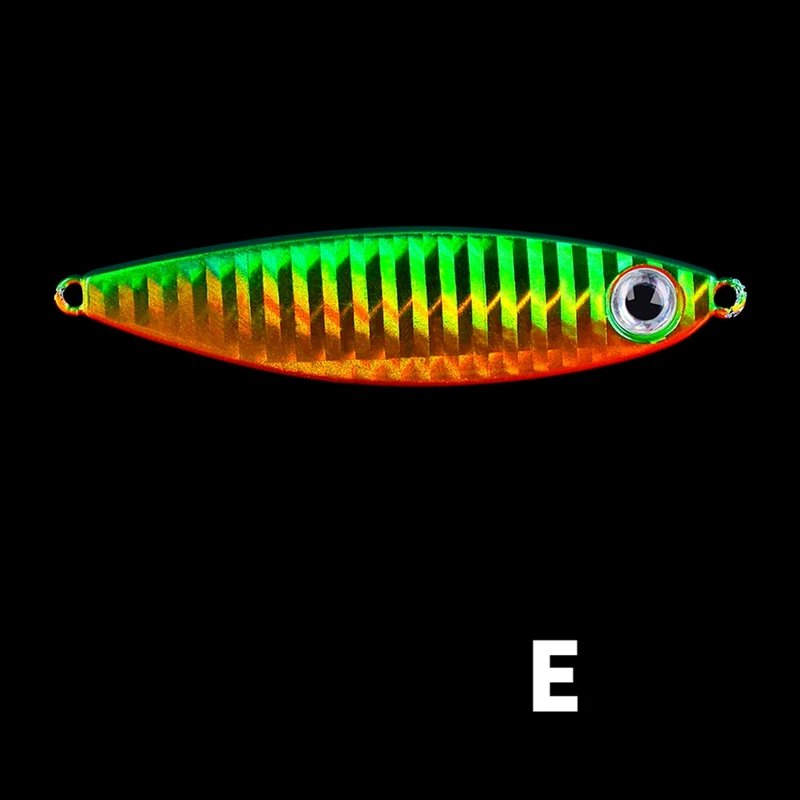 15 г 58 мм рыболовные приманки светящаяся металлическая ложка искусственный реалистичный 3D глаза приманки рыболовные аксессуары