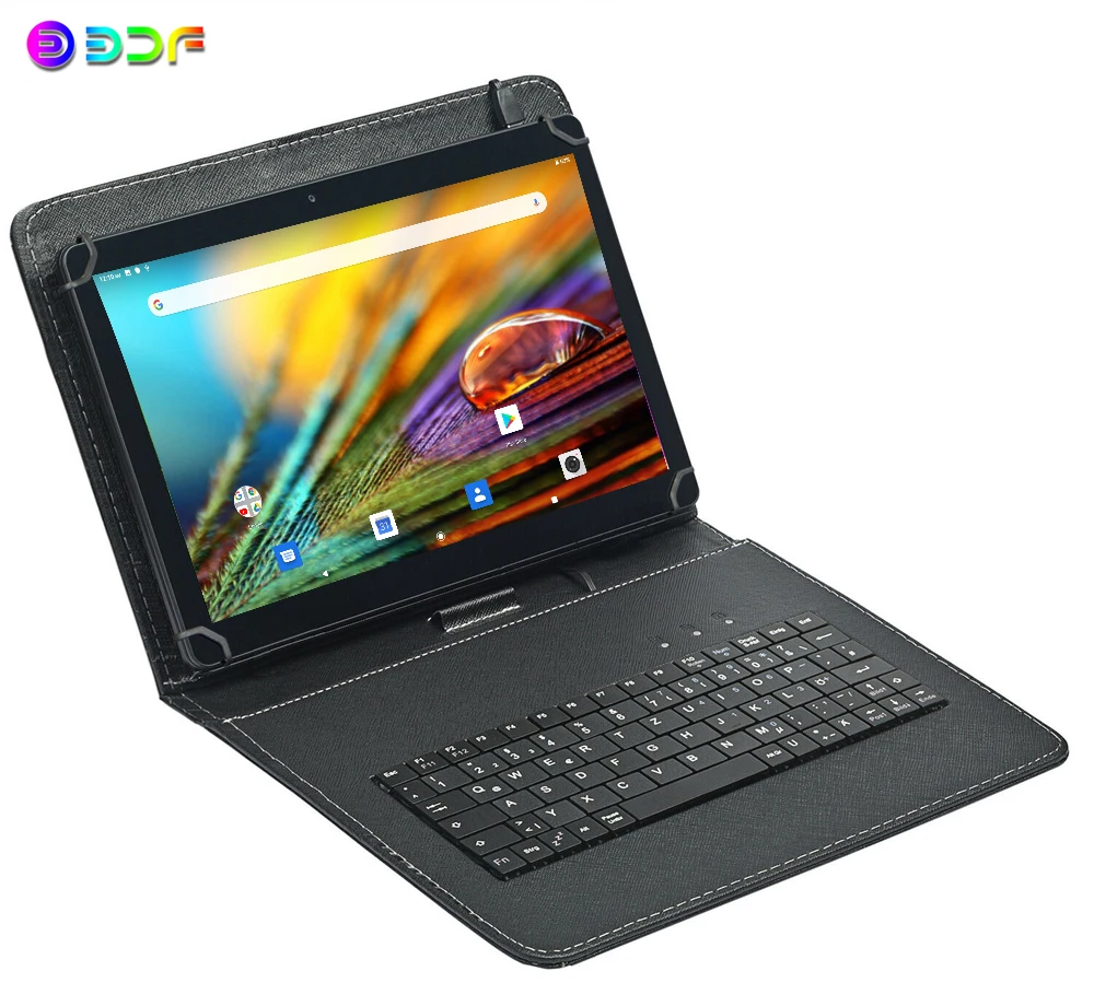 Планшет 10 1 дюйма 2.5D стальной экран Android 9 0 3G 64 Гб ПЗУ Bluetooth 4 Wi-Fi | Компьютеры и офис