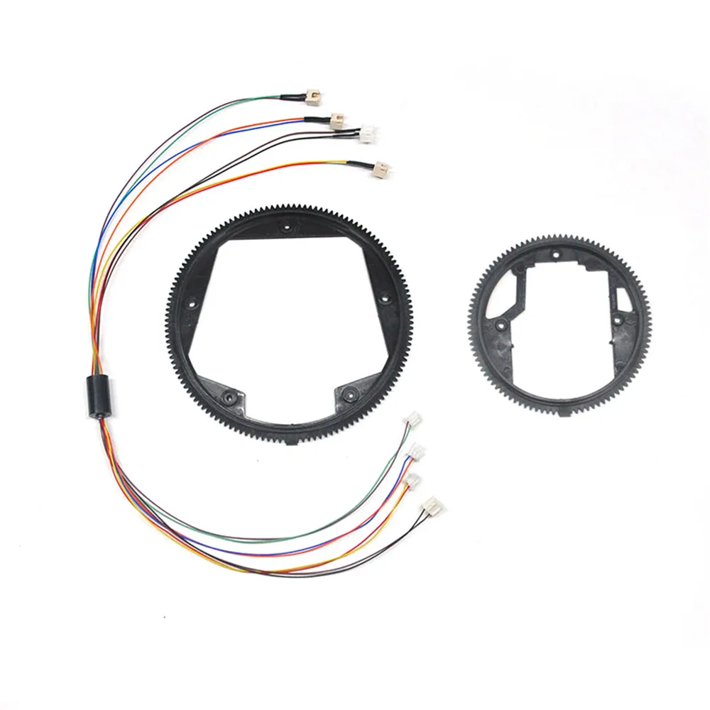 

360 Degree Turret Turn Gear Electric Slip Ring Steering Gear for 1/16 HL HENGLONG RC Tank Parts Accessories