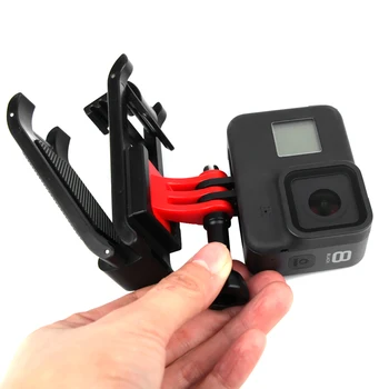 

Waterproof Backpack Clip Lightweight Plastic Adjustable Fast Quick Release Mount Clamp for Osmo Action/Osmo Pocket/GoPro