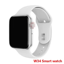 Умные часы с Bluetooth и функцией вызова W34 44 мм ЭКГ монитор сердечного ритма умные часы для мужчин и женщин для Apple Iphone huawei Xiaomi pk IWO 8