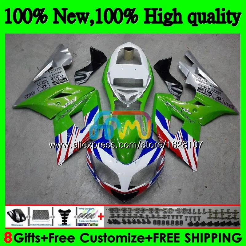 Средства ухода за кожей для Triumph Daytona 600 650 02 03 04 05 зеленый синий Daytona650 74BS. 38 Daytona600 Daytona 650 2002 2003 2004 2005 обтекатели