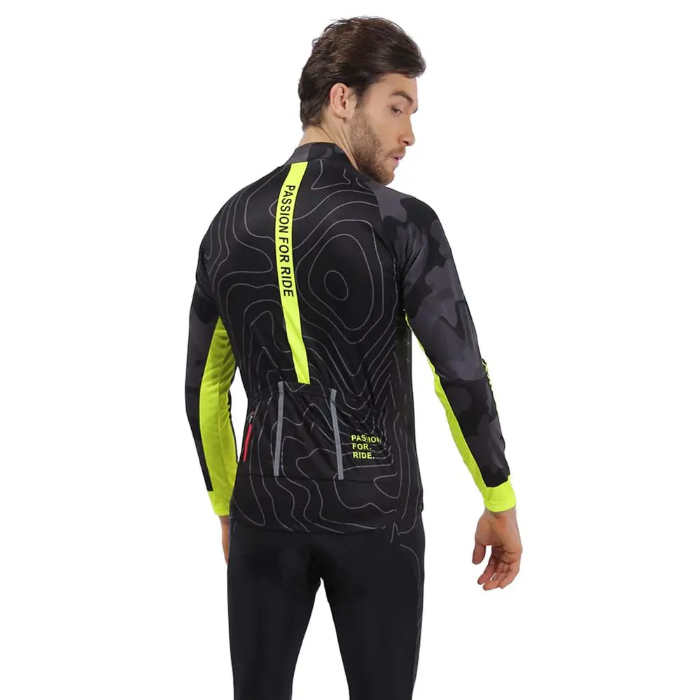 2019 Winter Cycling Thermal Fleece Long Sleeve Set Clothes maillot ciclismo Kit Bike Winter Cycling Clothing Ropa de invierno