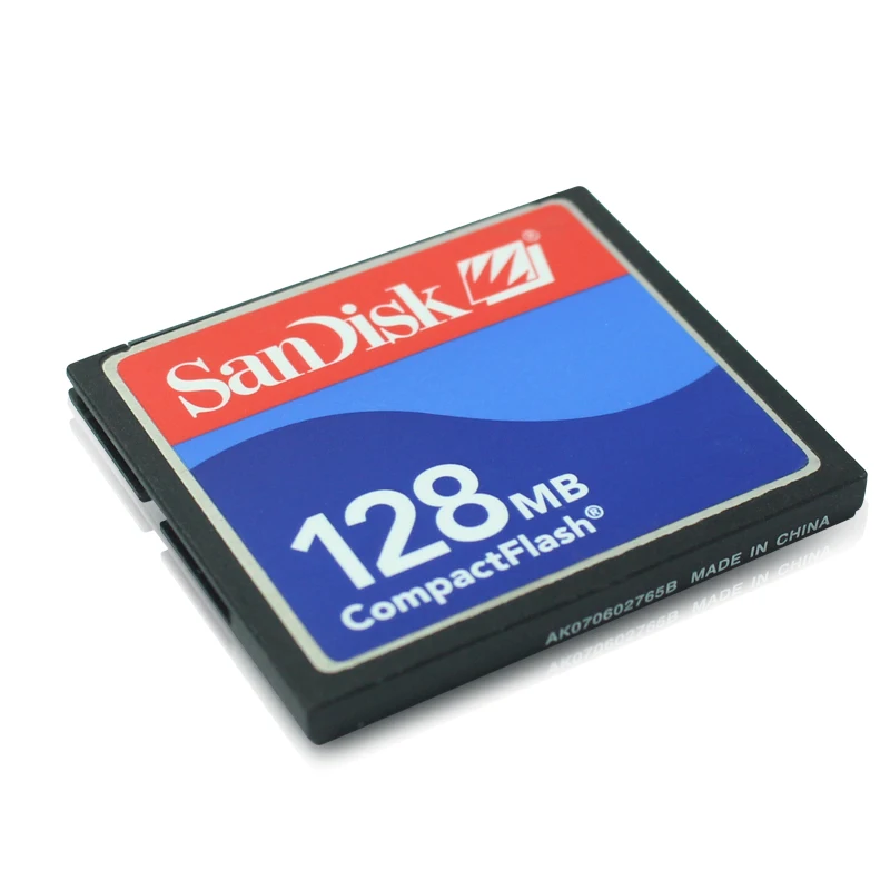 Оригинальная карта памяти sandisk CF 64MB 128MB 256MB CompactFlash карта памяти CF