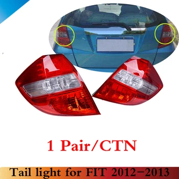 

CAPQX 2PCS Right & Left side Taillight Rear lamp light For FIT JAZZ GE6 GE8 2012 2013 OEM#33500-TF0-H51 33550-TF0-H51