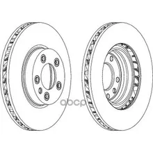 Диск Тормозной Ferodo арт. DDF1591RC1