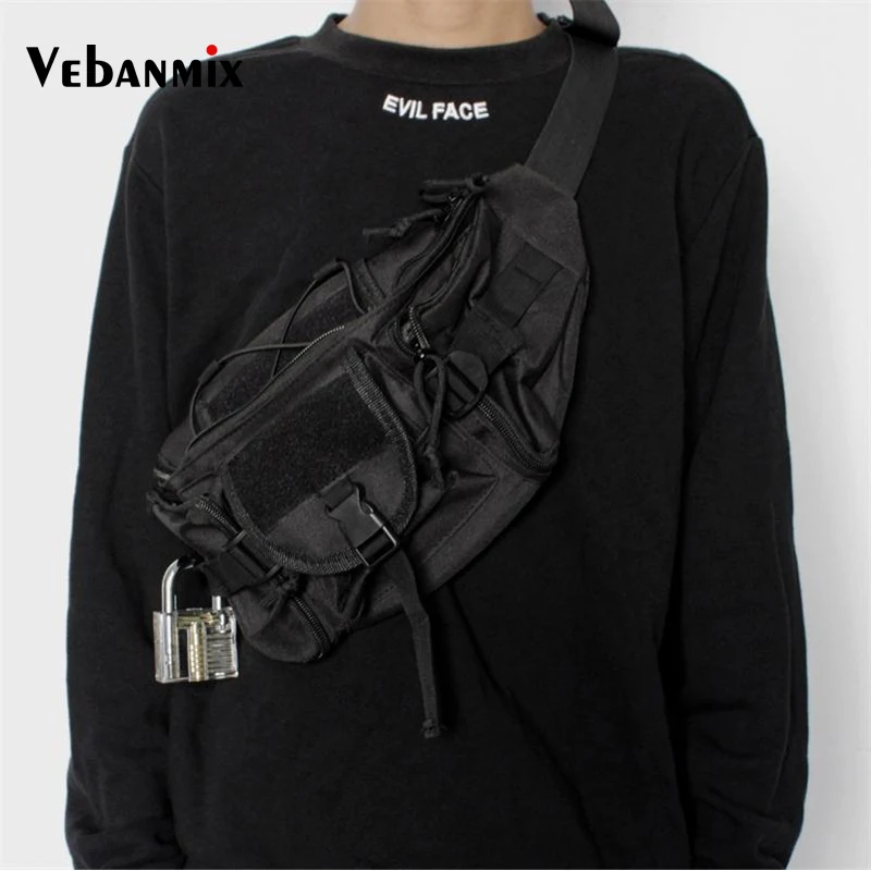 

New Hip Packs Outdoor Pack Waterproof Bag Tactical Waist Bag Molle System Pouch Belt Bag Sports Bags Streetwear Waist Fanny Pack