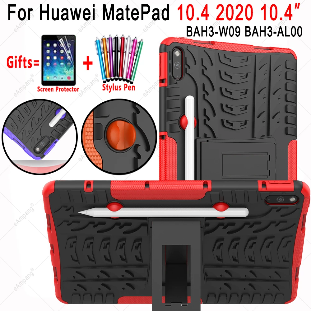 Чехол для Huawei MatePad 10 4 2020 противоударный детский чехол с держателем карандашей и