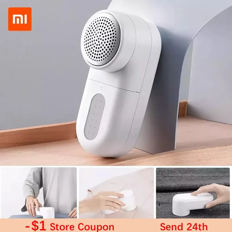 Xiaomi Mijia-eliminador de pelusas eléctrico portátil, máquina de limpieza eficiente para la ropa, Original