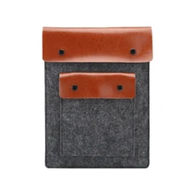 Сумка для ноутбука Macbook из натуральной кожи, сумка для ноутбука, новинка, войлочный рукав для ноутбука 13/15 дюймов, сумка для компьютера, планшета, компьютера, клатч