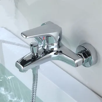 

Phone Body Copper Bathroom Faucet Bathroom Tub Triple Can Be Connected Shower Hand Spray yu tao zhuang Tap